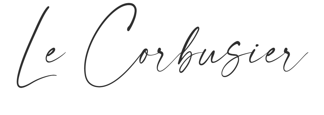 Le Corbusier signature